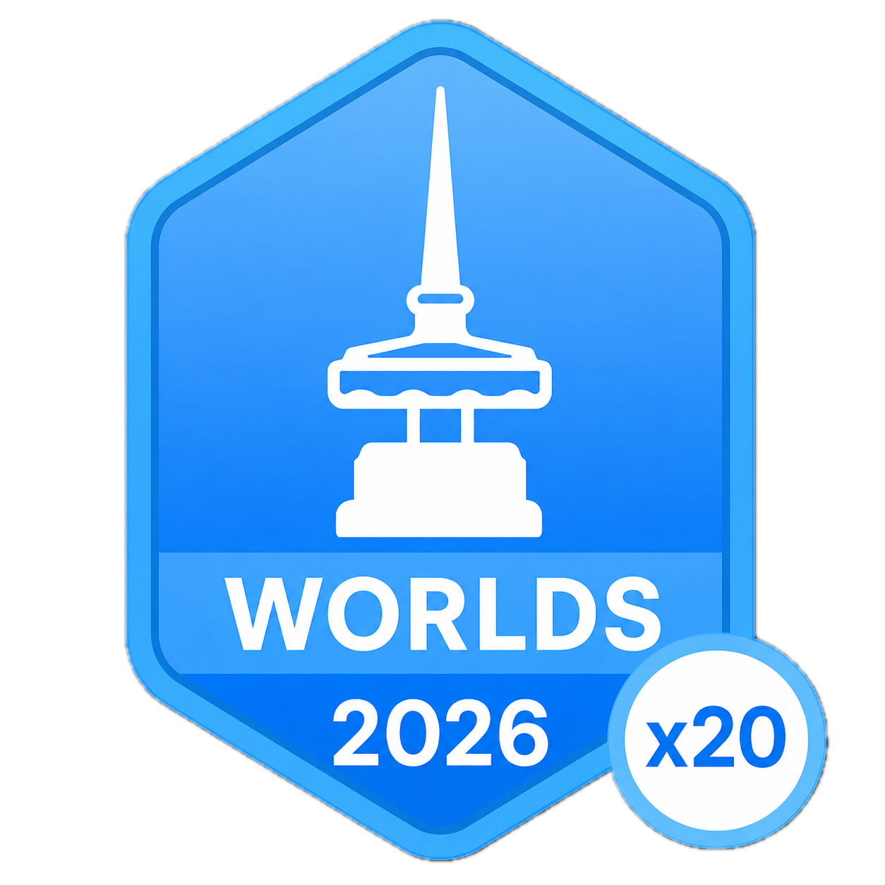 Worlds Challenge 2026 Badge